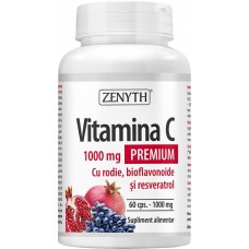 Vitaminas C PREMIUM. Maisto papildas (60kapsulių)